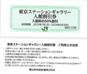 東京ステーションギャラリー 入館割引券（50％）4枚set ～9組迄 2024年6月末迄有効 JR東日本株主優待券 生誕120年 安井仲治 僕の大切な写真