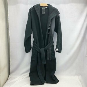 adidas ALEXANDER WANG CV5251 fleece robe バスローブ 型 コート 黒 ブラック 表記 サイズ M フリース メンズ コラボ アウター