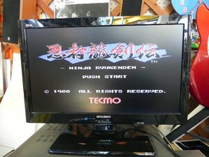 【動作品】FC 業務用 ファミコンボックス 忍者龍剣伝 ファミリーコンピュータ NES ニンテンドー 任天堂（大）