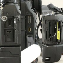 《中古》SONY α700 DSLR-A700 ボディ 動作確認済 縦位置グリップ 充電器 コンパクトフラッシュ付 APS-Cサイズ 汚れ・傷あり（西）_画像6