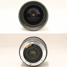 《中古》SIGMA 15mm F2.8 EX FISHEYE180° 動作確認済 魚眼レンズ SONY Aマウント ケース付 キズ・汚れあり（西）_画像4