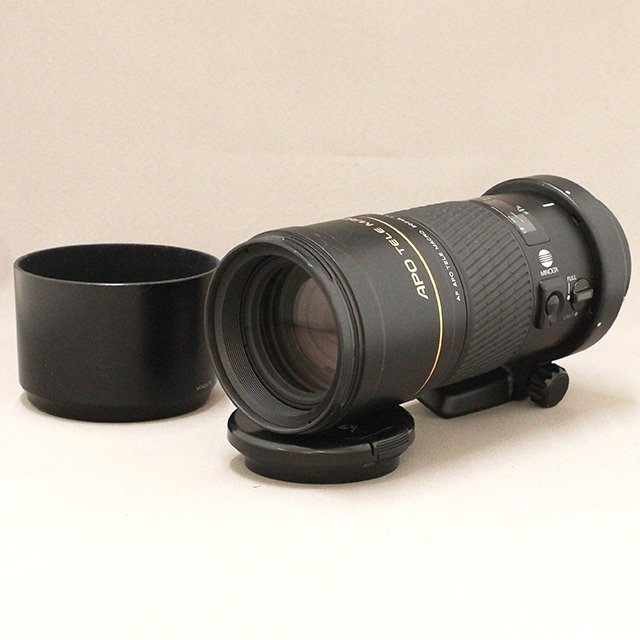 MINOLTA APO TELE MACRO 200mm F4の値段と価格推移は?|2件の MINOLTA APO TELE MACRO 200mm F4の値段と価格推移は?|2件の