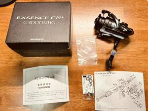 シマノ エクスセンスCI4+ C3000MHG SHIMNO EXENCE CI4+ C3000MHG スピニングリール 美品