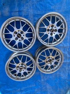 BBS アルミホイール 7J×17 RG712H. 17インチ4本1本へこみ凹みあり。