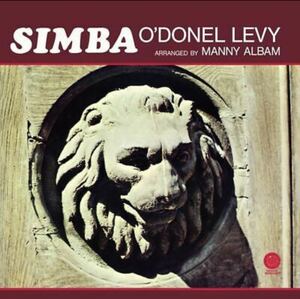 盤のみ　ジャケなし注意！　o'donel levy SIMBA USオリジナル　LP レコード