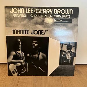 オランダオリジナル　john lee gerry brown / infinity jones LP レコード　keytone