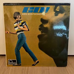 オランダモノオリジナル　Wes montgomery / GO! jazz club fontana ウェスモンゴメリー　 LP レコード