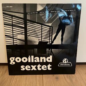 オランダオンリー　廃盤EP チェットベイカーbut not for me カバー収録　gooiland sextet imperial IPE5020 レコード