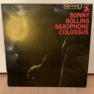 オランダ初期ステレオ盤　sonny rollins / saxophone colossus LP レコード　ソニーロリンズ　サキコロ prestige