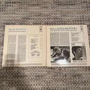 2枚セット オランダ初期再発 ann burton blue burton ballads & burton LPレコード アンバートン ブルーバートン バラーズの画像2