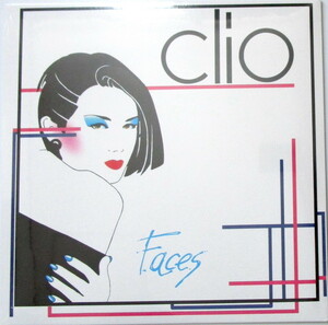 Clio Faces 12" Limited Edition Black Vinyl (2021 Reissue) Planet Records Classics Italo Disco/イタロディスコ