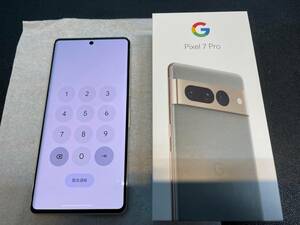 Google Pixel 7 Pro 128GB Hazel SIMフリー（オマケ付き＆送料出品者負担！）