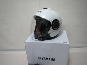 ヤマハ純正 YJ-22 ZENITH ジェットヘルメット パールホワイト Mサイズ
