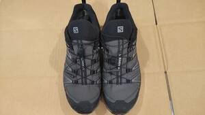 Salomon(サロモン）トレッキングシューズ X Ultra 3 Wide Gore-TEX メンズ サイズUS10.5／28.5　カラーBlack/Magnet/Quiet Shade