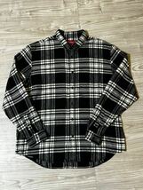 Supreme Tartan Flannel Shirt XL シュプリーム タータンチェックネルシャツ ボタンダウン 長袖シャツ_画像1