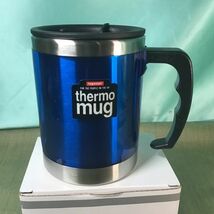 【未開封】thermo mug(サーモマグ) ステンレスマグカップ ブルー 3281SDR　容量:400ml(2)_画像1