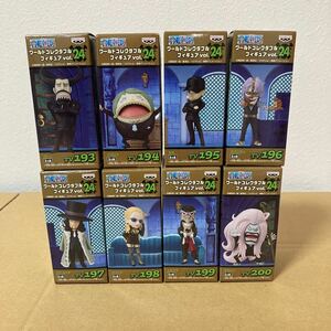 ワンピースフィギュア ワールドコレクタブルフィギュア vol.24 全8種 未開封品 ONE PIECE コレクタブル ワーコレ カリファ ルッチ カク 