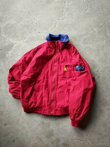 90s【美品】POLO HI TECH by Ralph Lauren ナイロン ブルゾン フリースライナー ジャケット ラルフローレン シェルドシンチラ 92 93 RLX