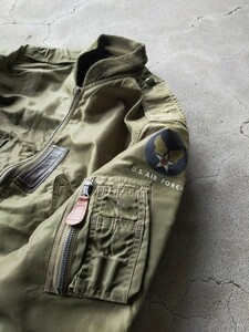 【極美品】BUZZ RICKSONS L-2 フライトジャケット 36 バズリクソンズ トップガン USAF USN VINTAGE ミリタリー 米軍 ma1 b15 wep n1 36p