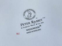 英国製◆WEDGWOOD◆ウェッジウッド◆Peter Rabbit◆ピーターラビット◆深皿◆NO.78◆お子様◆美品◆vintage◆年代モノ◆中古品_画像4