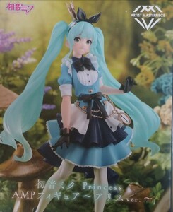 定形外510円 新品・未開封【アリスver.】初音ミク Princess AMP フィギュア 約21cm Art by 手島nari ARTIST MASTERPIECE