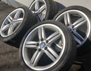 ◆バリ山 BMW純正 Double Spoke 208M 18x7.5/8.5 5H120 DIRREZA F20 F22 E82 E87 Z3 Z4 MONOBROCK (検RAYS ADVAN te37 ce28)