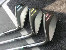 まとめて3本鮮やかカラーリング■美品2023バルド568ウェッジ黒 TOUR BLACK WEDGE■50°■54°■58°■_画像1