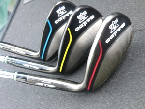 まとめて3本鮮やかカラーリング■美品2024バルド TT ミルド ウェッジ黒 TOUR KNIGHT WEDGE■52°■56°■60°■