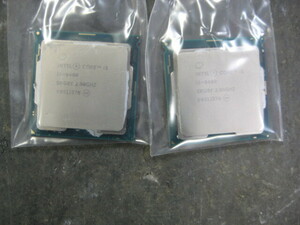 中古品!!!CPU Intel Corei5-9400×2枚セット