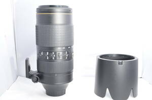 〓非常に綺麗　フード　三脚座付〓ニコン NIkon AF-S NIKKOR 80-400mm F4.5-5.6G ED VR