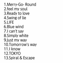 【名盤！】YUI FROM ME TO YOU CDアルバム Merry Go Round feel my soul LIFE Tomorrow's Way TOKYO just my way best ベスト ユイ_画像1