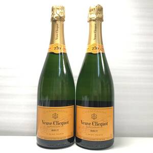 【大黒屋】ヴーヴクリコ イエローラベル ブリュット 2本セット 750ml 12% シャンパン Veuve Clicquot 未開栓