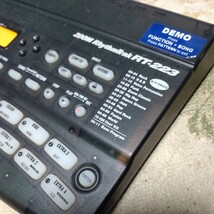 ジャンク　ZOOM 　RhythmTrak　 リズムトラック ズーム 　オペレーションマニュアル付き　電源コード無し　中古　現状渡し_画像3