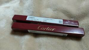 ☆未使用新品　Cartier カルティエ 黒 M VXRB0511 ボールペン替芯 リフィル　2本セット