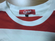 広島 カープ Carp ボーダー Tシャツ SIZE:L _画像3