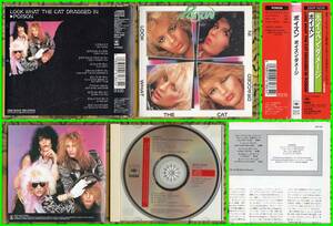 ♪80'sHairMetal≪国内盤帯付CD≫POISON(ポイズン)/Look What The Cat Dragged In～ポイズン・ダメージ♪SAMANTHA 7♪DEVIL CITY ANGELS