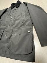 売り切り！【Barbour UA別注BEAUFORT ビューフォート 裏ファー仕様 ブラック 36 】_画像7