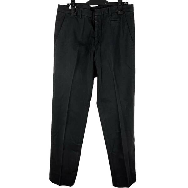Maison Margiela (メゾン マルジェラ) Vintage Fitting Size Slacks Pants (black)