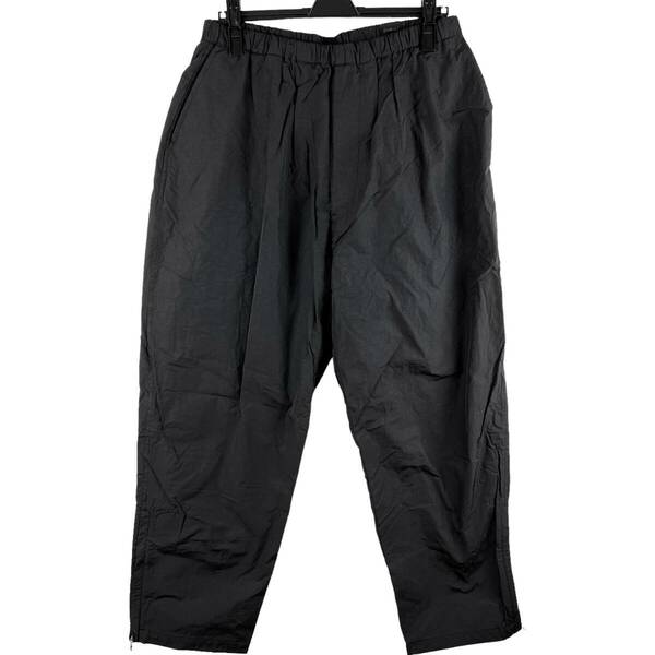 COMOLI(コモリ) Nylon Cyber Style Wide Pants (black)