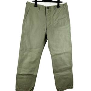 VISVIM(ビズビム) TRADE WIND CANVAS Pants (khaki)