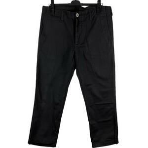 VISVIM(ビズビム) HIGH-WATER CHINO GIZA Pants 16AW (black)