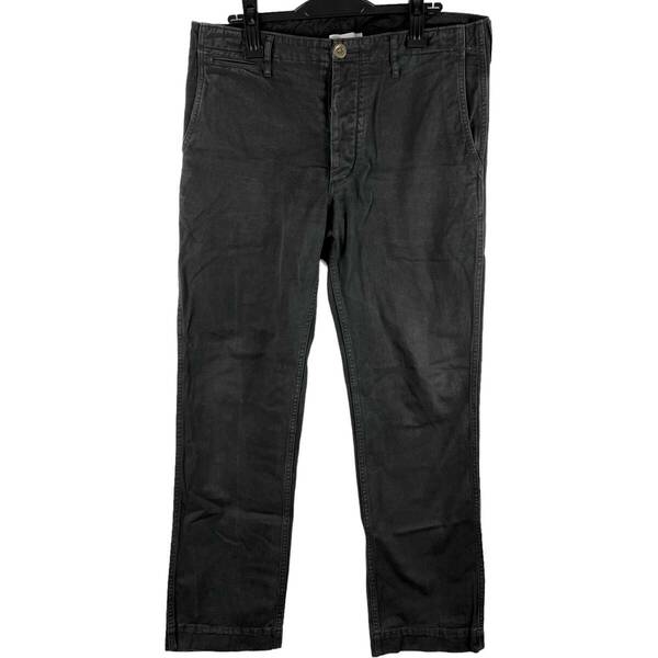 VISVIM(ビズビム) Slim Chino Vintage Pants (black) 2