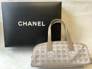 シャネル CHANEL ショルダーバッグ ニュートラベルライン　ベージュ