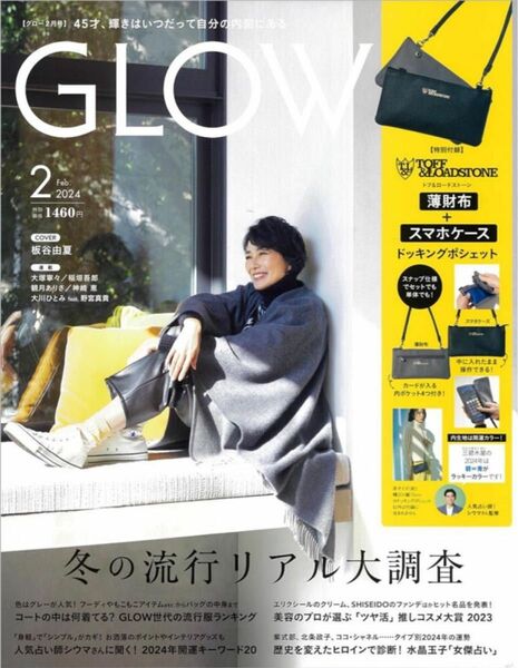 GLOW 2月号特別付録 トフ＆ロードストーン 4WAYドッキングポシェット