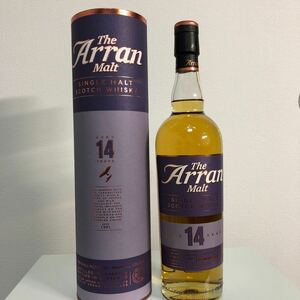 【終売品】アラン　14年　700ml (THE ARRAN MALT AGED 14 YEARS SINGLE MALT SCOTCH WHISKY) 1本