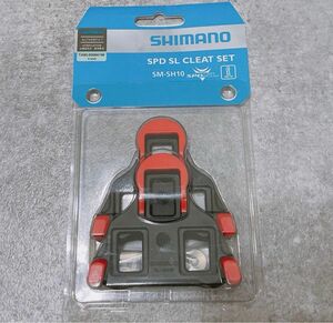 ☆即購入歓迎☆【新品・未使用】シマノ SM-SH10 SPD-SL クリートセット 赤