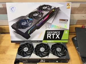 美品 MSI GEFORCE RTX 3080 TI SUPRIM X