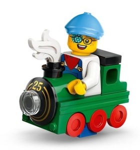 即決　新品　未使用　LEGO レゴ 71045 ミニフィグ シリーズ 25　 電車くん 　ミニフィギュア