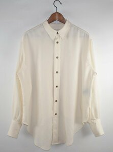 P.E.O.T.W AG/ピーイーオーティーダブリューエージー　19SS　フロントロングシャツ　S-030-009　サイズ：1　カラー：ホワイト