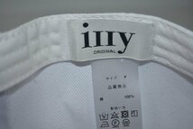 i11y/イリィー　ロゴ刺繍キャップ　サイズ：F　カラー：ホワイト_画像3